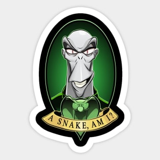 A Snake, am I? Sticker